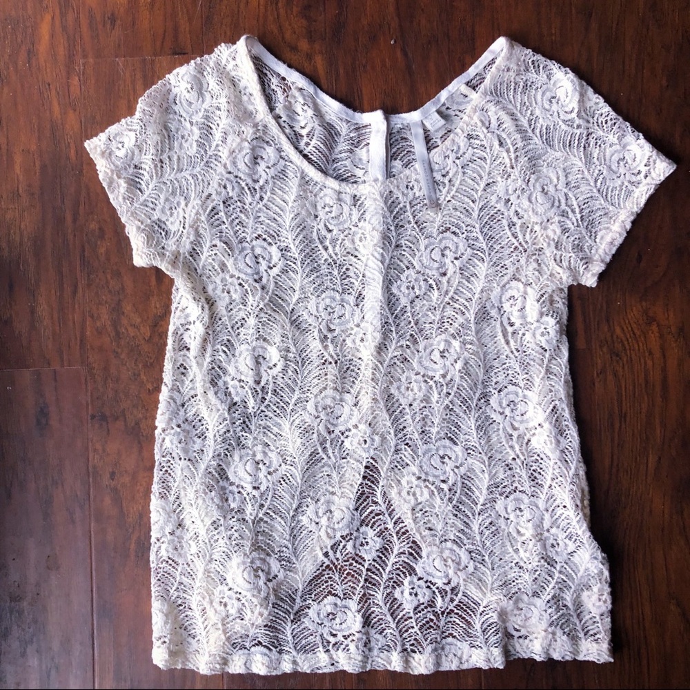 | Lauren Conrad | Lace Top